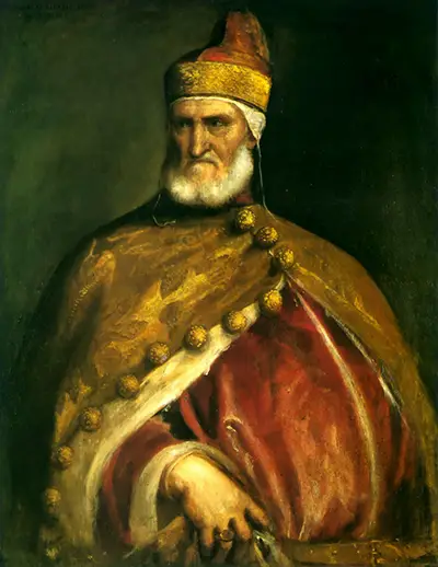Portrait of Doge Andrea Gritti Titian